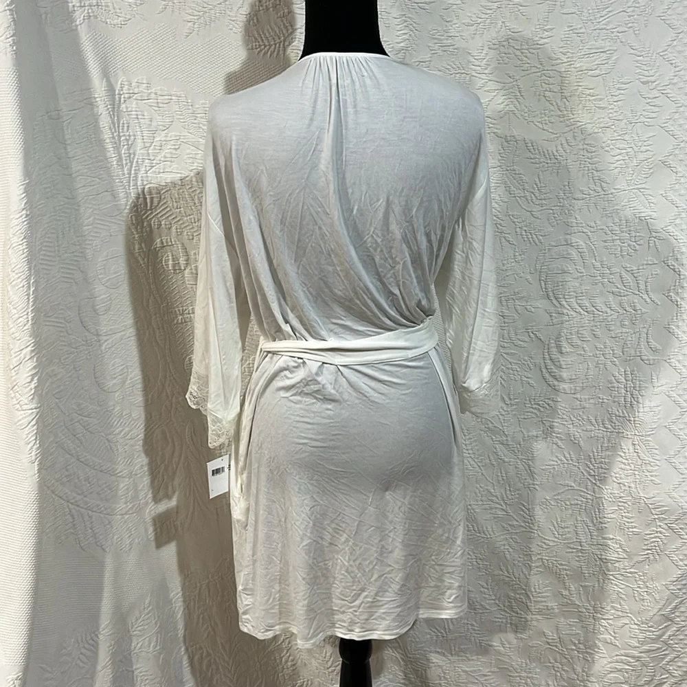 Kate Spade lace trim Mrs robe, size‎ XS/S, NWT